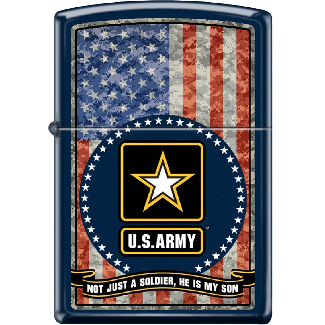 Coupon ⭐ Zippo Lighter With U.S. Army Logo And Star And American Flag ✨ 1 Coupon ⭐ Zippo Lighter With U.S. Army Logo And Star And American Flag ✨