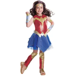 New ⭐ Rubie's DC Superhero Girls Wonder 🛒 Woman Deluxe Costume ⌛