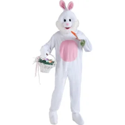 Brand new ⌛ Rubie's White Bunny Mascot 🧨