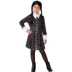 Cheapest 🤩 Rubie's The Addams Family: Wednesday Addams Child Costume 🛒
