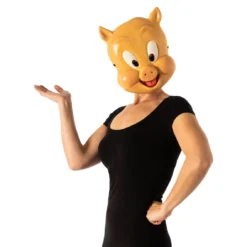 Budget ✨ Rubie's Space Jam: A New Legacy Porky Pig 1/2 Mask 🧨