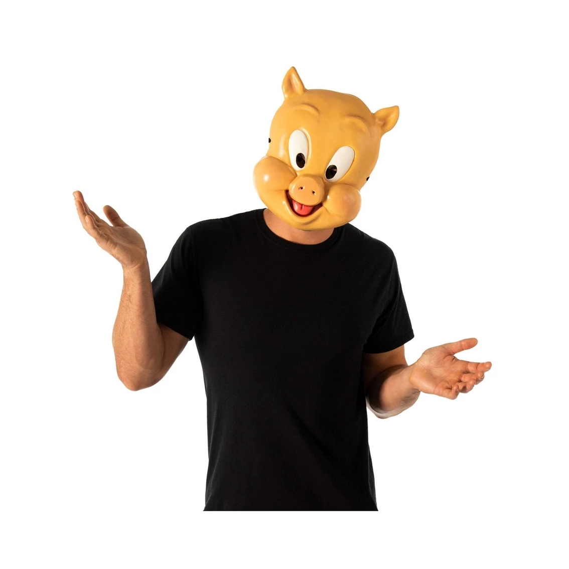 Budget ⨠Rubie's Space Jam: A New Legacy Porky Pig 1/2 Mask 𧨠2 Budget ⨠Rubie's Space Jam: A New Legacy Porky Pig 1/2 Mask 𧨠- Image 2
