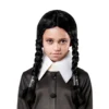 Best Pirce 👍 Rubie's Addams Family Animated Movie: Wednesday Addams Child Wig 😀