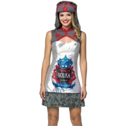 Best Sale ⌛ Morris Costumes Vodka Bottle Dress 😉