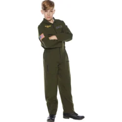 Coupon ❤️ Morris Costumes Little Boys / Boys Khaki Flight Suit Costume 🔔