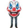 Discount ⌛ Rasta Imposta Men's Clown Mouth Head Costume 🎁