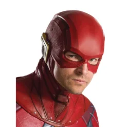 New 🎁 Rubie's Adult The Flash Overhead Latex Mask 😉