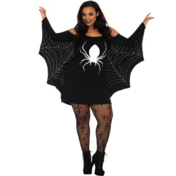Flash Sale ✔️ Leg Avenue ⌛ Women's Jersey Spiderweb Dress Costume ⭐