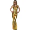 New ⌛ Underwraps Costumes 🌟 Women's Ladies Night Gold Costume ✔️