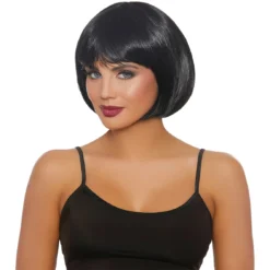 Flash Sale 🌟 Other Brands Morris Costumes Women's Short Bob Wig 😉