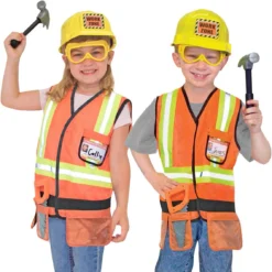 New π Melissa & Doug Melissa And Doug Construction Worker Role Play Costume Set π₯°