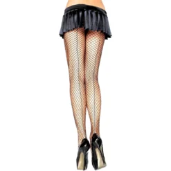 Promo 🥰 Leg Avenue Women's Fishnet Pantyhose With Seam, (6-12) 🥰
