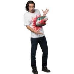 Wholesale ❤️ Rasta Imposta Teen Sharknado Tee Costume ✨