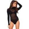Budget ❤️ Leg Avenue 🥰 Women's Mesh Body Suit One Size ✨