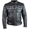 Buy 🎉 Vance Leathers Reflective Skull Premium Leather Motorcycle Jacket ✨