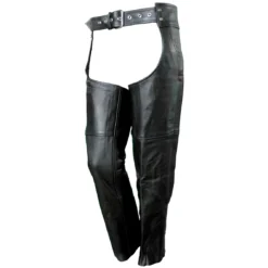 Wholesale 🔔 Vance Leathers Black Premium Leather Chaps 🤩