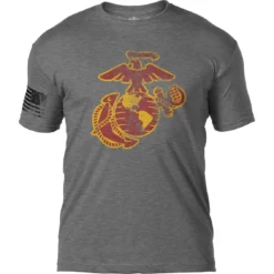 New ✔️ 7.62 Design USMC Eagle Globe Anchor Distressed Logo Tee 🎁