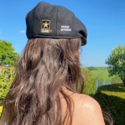 New ✔️ Poe & Company Limited Army Officially Licensed Standard Flat Cap Retired 🎉 -Specialty Clothing Stores unnamed file 886