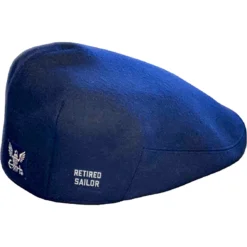 Outlet ✔️ Poe & Company Limited Liberty Collection U.S. Navy Retired Sailor Flat Cap ✔️