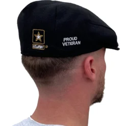 Wholesale π Poe & Company Limited Liberty Collection U.S. Army Proud Veteran Flat Cap π