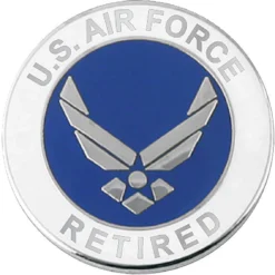 Coupon ⌛ Mitchell Proffitt U.S. Air Force Retired Lapel Pin 🔥