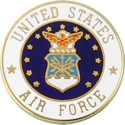 Deals ❤️ Mitchell Proffitt U.S. Air Force Crest Lapel Pin 👍