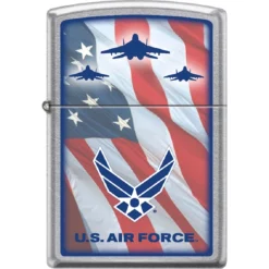 Top 10 🥰 Zippo U.S. Air Force Lighter With American Flag Background 🛒
