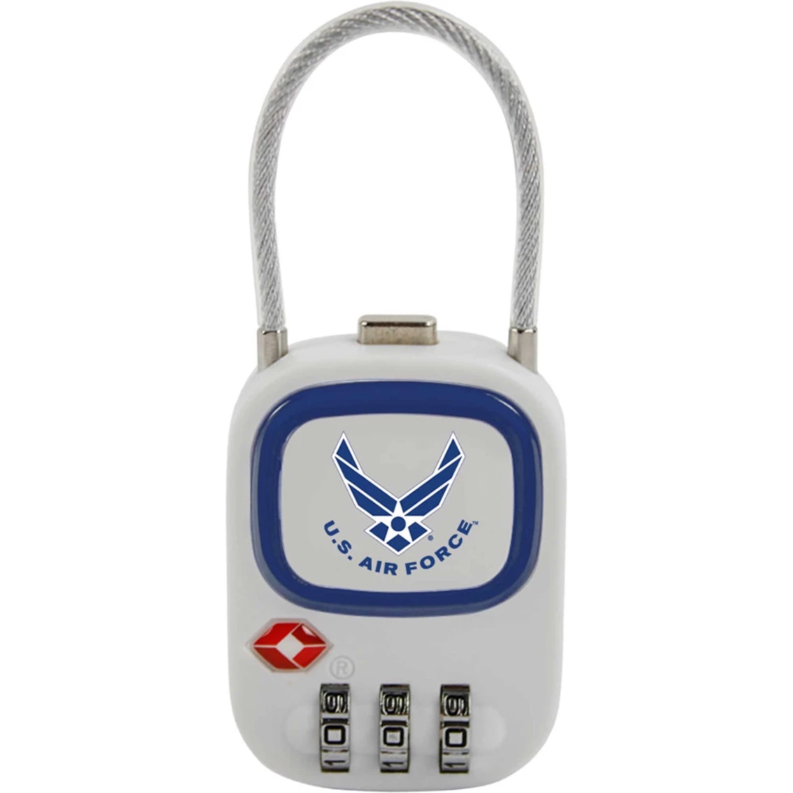 Brand new ⭐ US Digital Media US Air Force Logo TSA Combination Lock ❤️ 1 Brand new ⭐ US Digital Media US Air Force Logo TSA Combination Lock ❤️